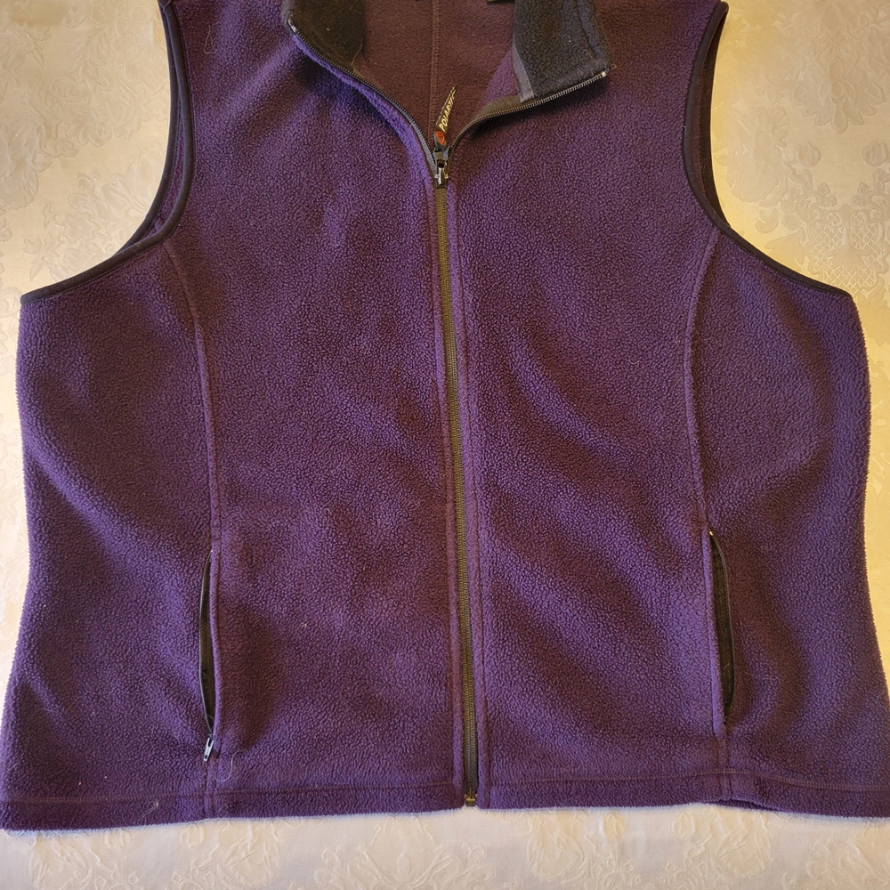 Eddie Bauer Purple Teddy Jacket